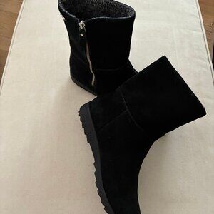 Winter Suede Leather Waterproof Boots